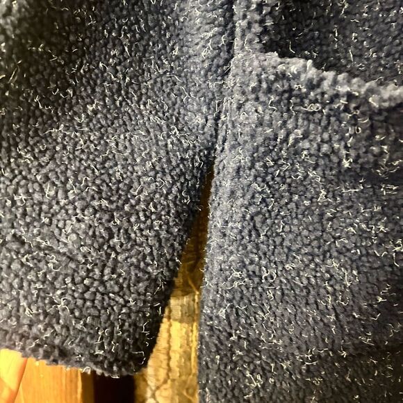 WOMAN wITHIN LADIES 18/20 BLUE WINTER COAT - Picture 4 of 8